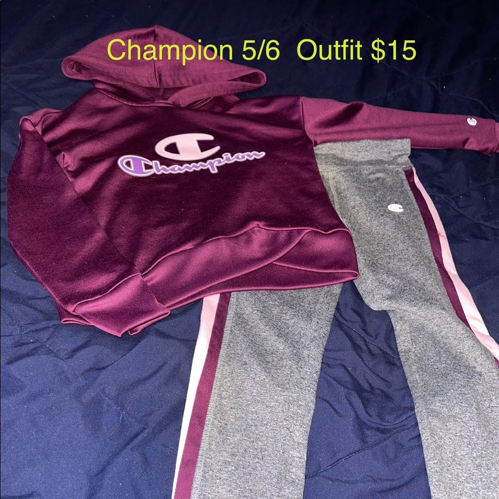 Champion Athletic Outfit with Hoodie